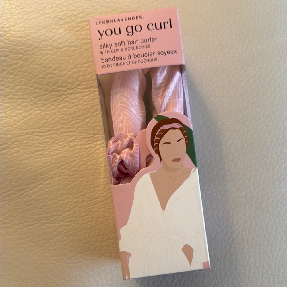 Lemon Lavender You Go Curl Hair Curler 2 Bonus items included. NWT